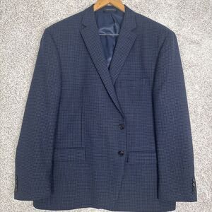 Lauren Ralph Lauren Jacket Mens 44 Blue/black‎ Blazer Wool Blend
